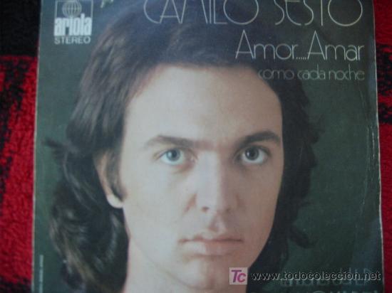 Discos de vinilo: (10) AMOR...AMAR - CAMILO SEXTO SINGLE - Foto 1