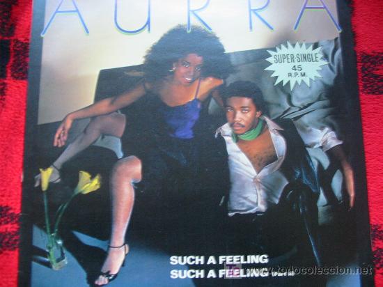 Discos de vinilo: (252) AURRA-SUCH A FEELING-SUPER SINGLE - Foto 1