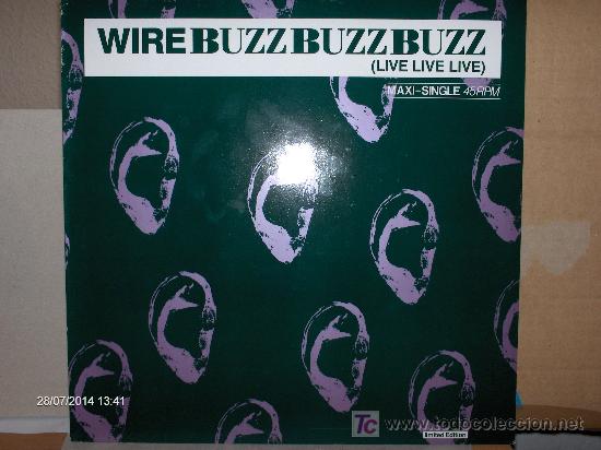 Discos de vinilo: WIRE ---- BUZZ BUZZ BUZZ  -- MAXI - Foto 1