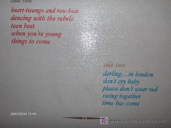 Discos de vinilo: ORIGINAL MIRRORS ----- HEART TWANGO & RAW BEAT - Foto 2
