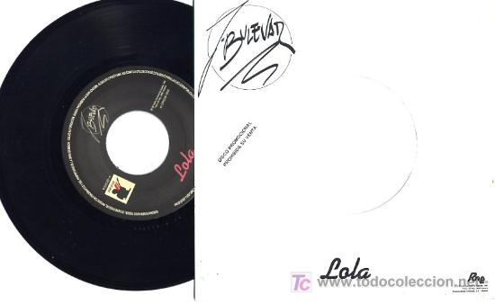 Discos de vinilo: J. BULEVAR  single INSERT  PROMO - Foto 1