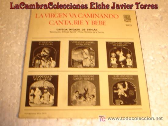 Discos de vinilo: ANTIGUO DISCO SINGLE - VILLANCICOS - Foto 2