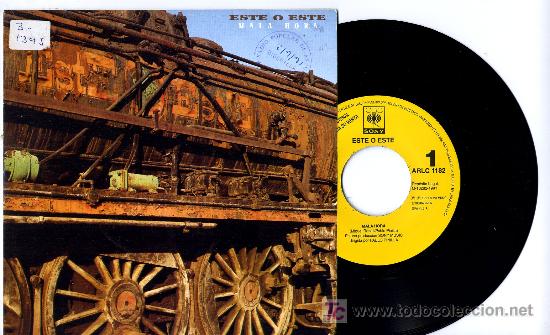 Disques de vinyle: ESTE O ESTE PROMO 1991 single env&iacute;o incluido