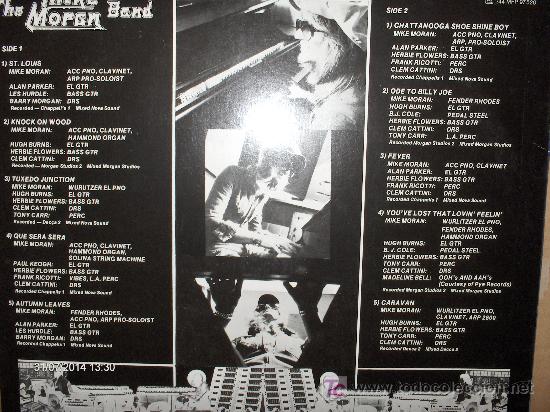 Discos de vinilo: THE MIKE MORAN BAND ------ SAME - Foto 2