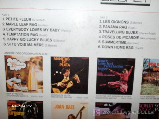 Discos de vinilo: SIDNEY BECHET ------ PETITE FLEUR - Foto 2