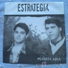 Discos de vinilo: ESTRATEGIA:PLANETA AZUL/SINGLE PROMOCIONAL 1993 SALAMANDRA PEPETO. Lote 7307418
