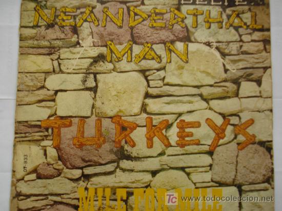 Discos de vinilo: TURKEYS / NEANDERTHAL MAN - Foto 1