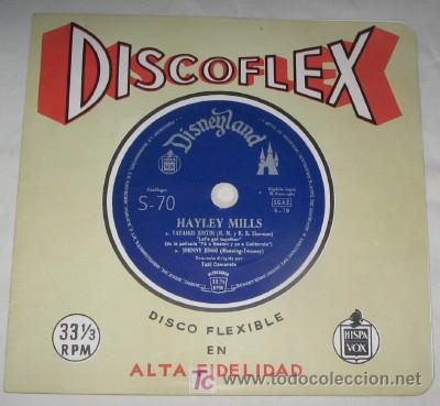 Discos de vinilo: DISCOFLEX DE HAYLEY MILLS - Foto 1