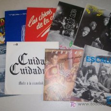 Discos de vinilo: LOTE 9 SINGLES DE GRUPOS ESPAÑOLES DE LOS 80. Lote 26403844