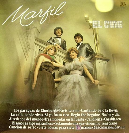 Discos de vinilo: MARFIL-EL CINE LP VINILO 1981 SPAIN - Foto 1
