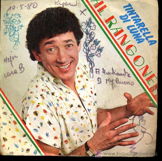 Discos de vinilo: Al Rangone - Tintarella di luna / Mony mony - 1979 - Foto 1