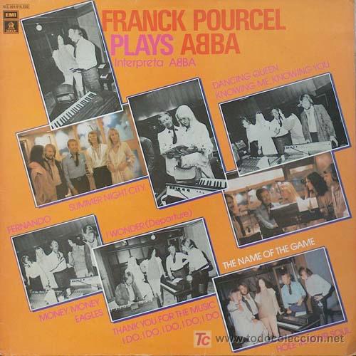Discos de vinilo: FRANCK POURCEL &lsquo;PLAYS ABBA&rsquo; LP 1979. EMI - Foto 1