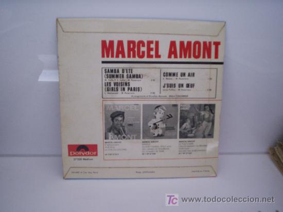 Discos de vinilo: MARCEL AMONT - EP - Foto 2