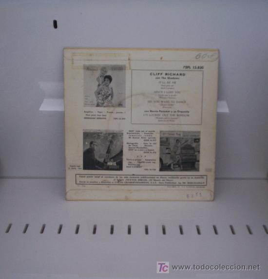 Discos de vinilo: CLIFF RICHARD AND THE SHADOWS - EP A&Ntilde;O 1962 - Foto 2