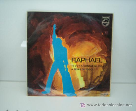 Discos de vinilo: RAPHAEL - TE VOY A CONTAR MI VIDA (PHILIPS A&Ntilde;O 1967) - Foto 1