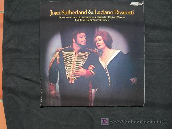 Discos de vinilo: JOAN SUTHERLAND & LUCIANO PAVAROTTI - Foto 1