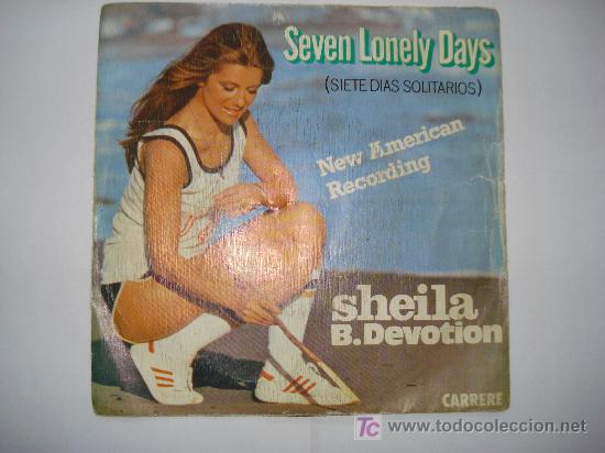 Discos de vinilo: SHEILA B . DEVOTION / SIETE DIAS SOLITARIO - Foto 1