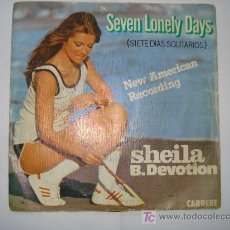 Discos de vinilo: SHEILA B . DEVOTION / SIETE DIAS SOLITARIO