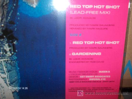Discos de vinilo: QUEEN B ---- RED TOP HOT SHOT ----MAXI SINGLE - Foto 2