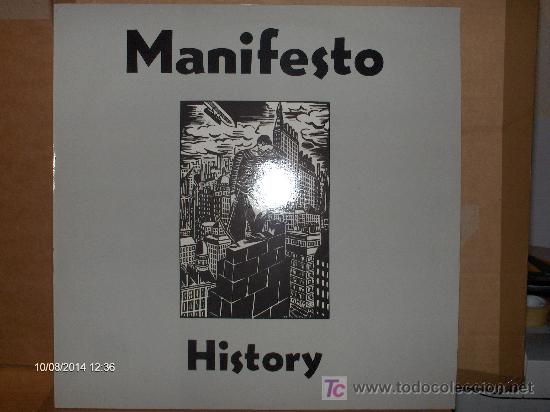 Vinyl records: MANIFESTO ---- HISTORY - MAXI SINGLE