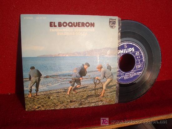 Discos de vinilo: EL BOQUERON : EP 1972 PHILIPS ST 62 24 039 , NUEVO... - Foto 1
