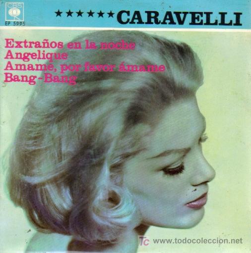 Discos de vinilo: CARAVELLI-EXTRA&Ntilde;OS EN LA NOCHE + 3 EP VINILO CBS 1966 - Foto 1