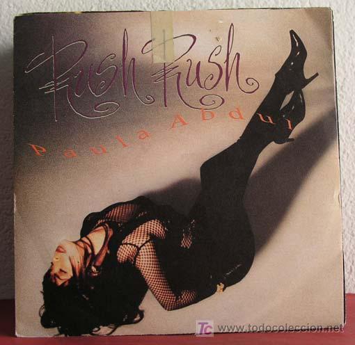 Discos de vinilo: PAULA ABDUL ( RUSH RUSH 2 VERSIONES ) USA-1991 SINGLE45 VIRGIN - Foto 1 - 7480738