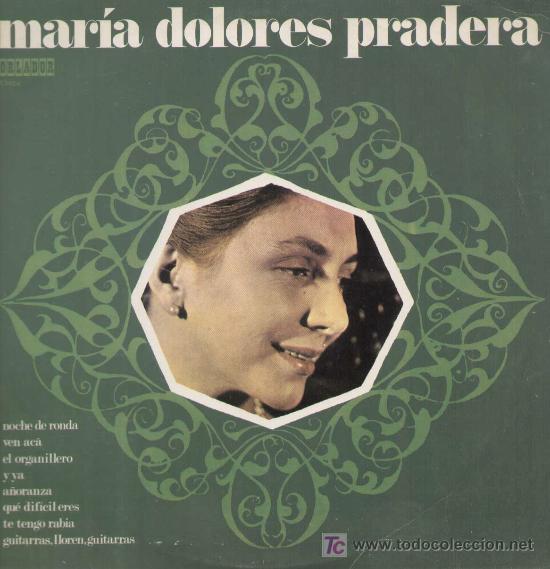 Discos de vinilo: Maria Dolores Pradera.  Rf 53454 - Foto 1