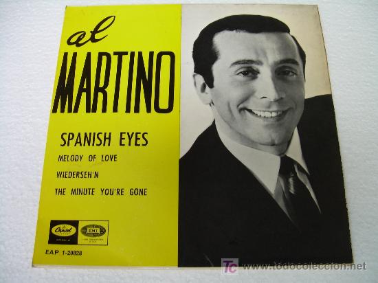 Discos de vinilo: SINGLE AL MARTINO SPANISH EYES SPANISH 1966 - Foto 1