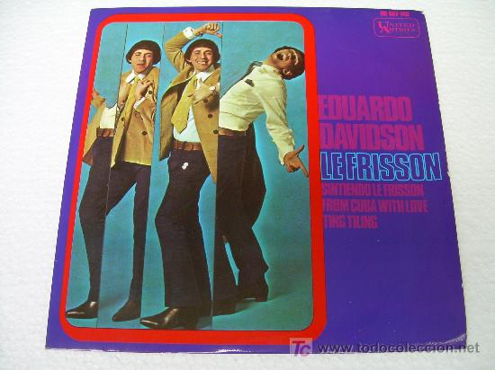 Discos de vinilo: SINGLE EP  EDUARDO DAVIDSON  LE FRISSON  SPANISH  1967 - Foto 1