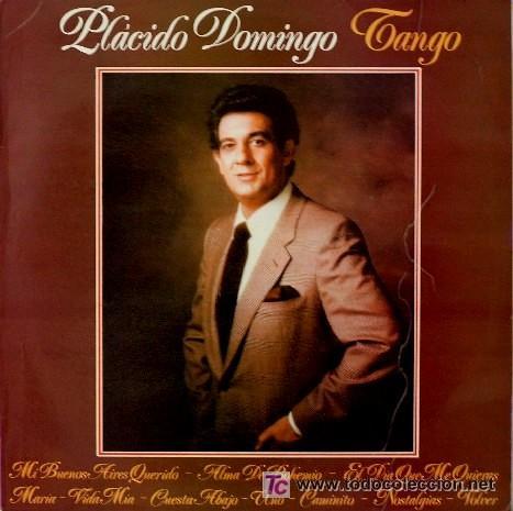 Discos de vinilo: PLACIDO DOMINGO LP TANGO 1981 POLYDOR SPA - Foto 1
