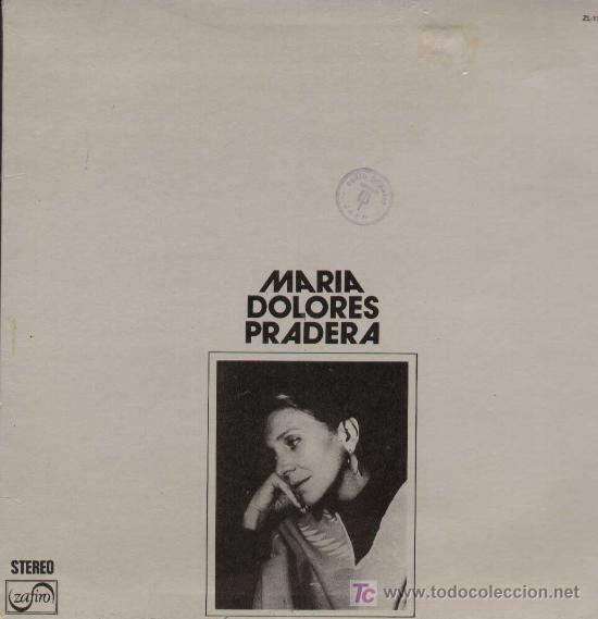 Discos de vinilo: Maria Dolores Pradera. Rf. ZL-178 - Foto 1