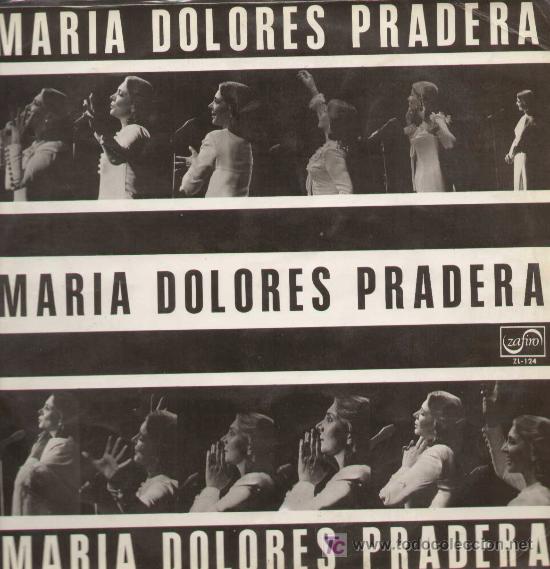 Discos de vinilo: Maria Dolores Pradera.  Rf. ZL - 124 - Foto 1