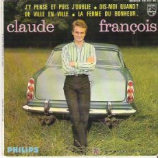 Discos de vinilo: CLAUDE FRANCOIS - LITTLE LOVING + 3 EP ***1964