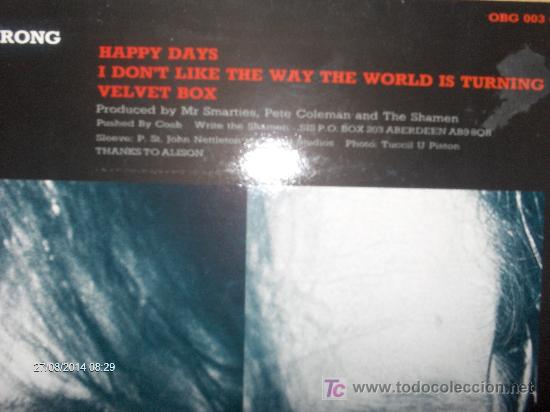 Discos de vinilo: THE SHAMEN ----- THEY MIGHT BE RIGHT .- MAXI - Foto 2