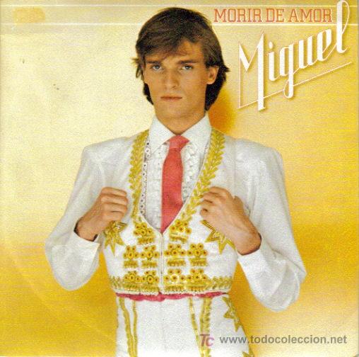 Vinyl records: MIGUEL BOSE-MORIR DE AMOR + GIRLS, GIRLS, GIRLS SINGLE VINILO 1980 PROMOCIONAL EX-EX