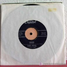 Discos de vinilo: FRANK SINATRA WITH ORCHESTRA BY NELSON RIDDLE ( CHICAGO - ALL THE WAY ) USA SINGLE45 CAPITOL. Lote 7629678