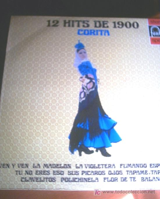 Discos de vinilo: 12 HITS DE 1900  -  CORITA - Foto 1