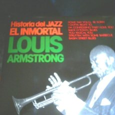 Discos de vinilo: EL INMORTAL LOUIS ARMSTRONG - 1974. Lote 26176907