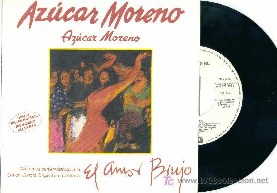 Discos de vinilo: AZUCAR MORENO. Az&uacute;car moreno           (Vinilo -single  1986) - Foto 1