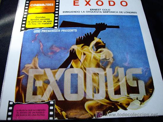 Discos de vinilo: exodo-banda sonora original - Foto 1