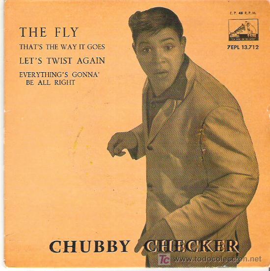 Discos de vinilo: CHUBBY CHECHECKER - THE FLY + 3 EP *** 1962 - Foto 1
