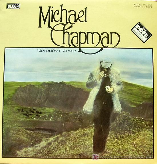 Discos de vinilo: MICHAEL CHAPMAN - DIVERSION SALVAJE LP + INSERT WHITE LABEL 1976 - Foto 1