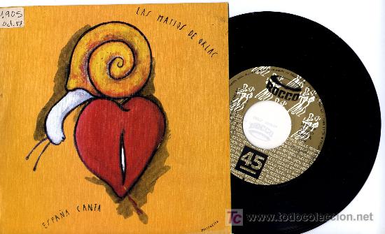 Dischi in vinile: LAS MANOS DE ORLAC PROMO SINGLE   1987