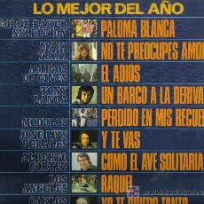 Discos de vinilo: LP RECOPILATORIO : MODULOS + LOS ANGELES + TONY LANDA + GEORGE BAKER SELECTION + RAPHAEL + ETC. Lote 17984304