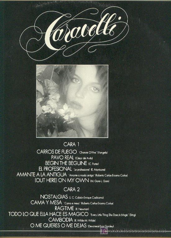 Discos de vinilo: CARAVELLI LP EPIC EPC 25006  1982 SPA - Foto 2