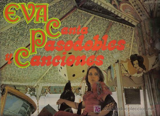 Discos de vinilo: Doble lp EVA - CANTA PASODOBLES Y CANCIONES - Foto 1