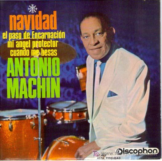 Discos de vinilo: ANTONIO MACHIN : NAVIDAD , EP 1966 DISCOPHON , NUEVO - Foto 1