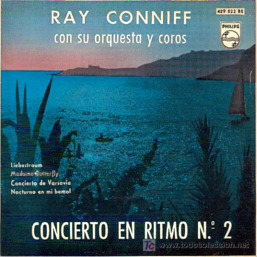 Discos de vinilo: RAY CONNIFF : CONCIERTO EN RITMO N&ordm; 2 , EP 1960 PHILIPS - Foto 1