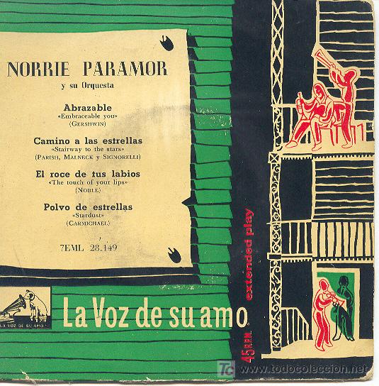 Discos de vinilo: NORRIE PARAMOR Y SU ORQUESTA EP  LA VOZ DE SU AMO SPA    28149 - Foto 1